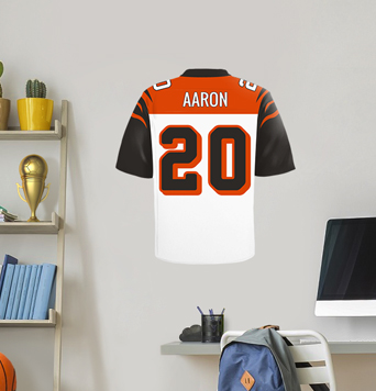 Football Jersey Wall Decal