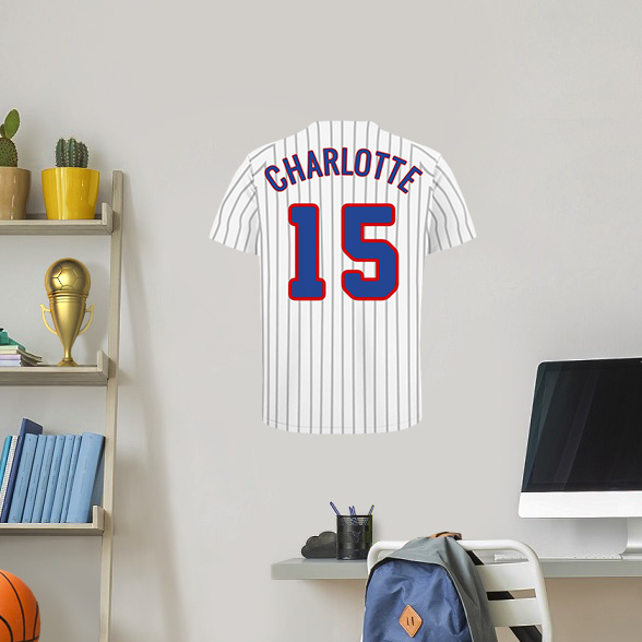 Décalcomanie murale Maillot de baseball